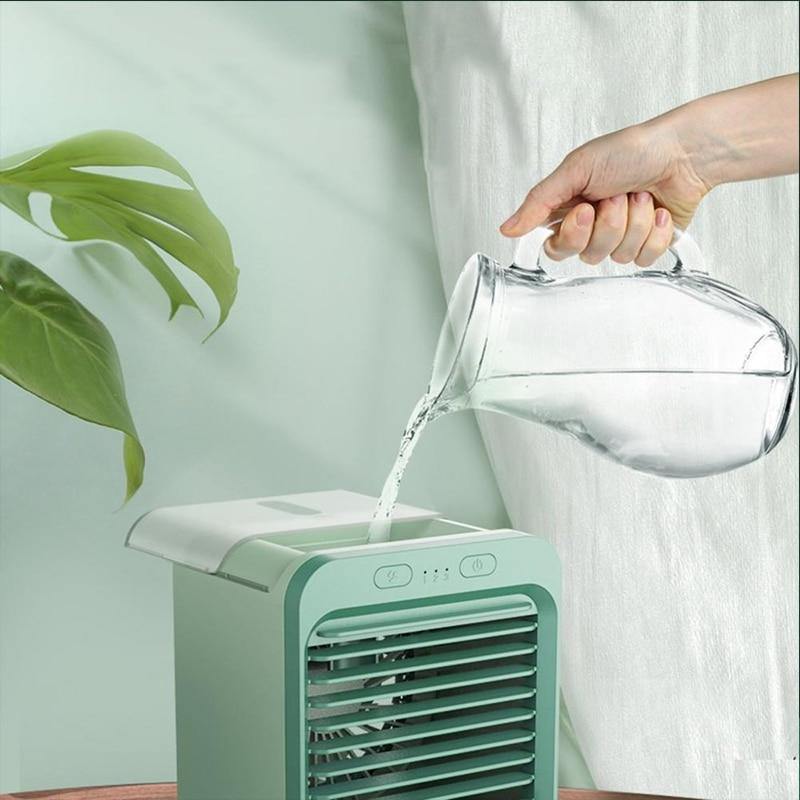 USB Mini Desk Air Conditioner