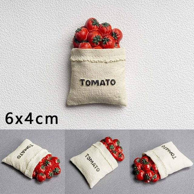 3D Creative Food Magnets