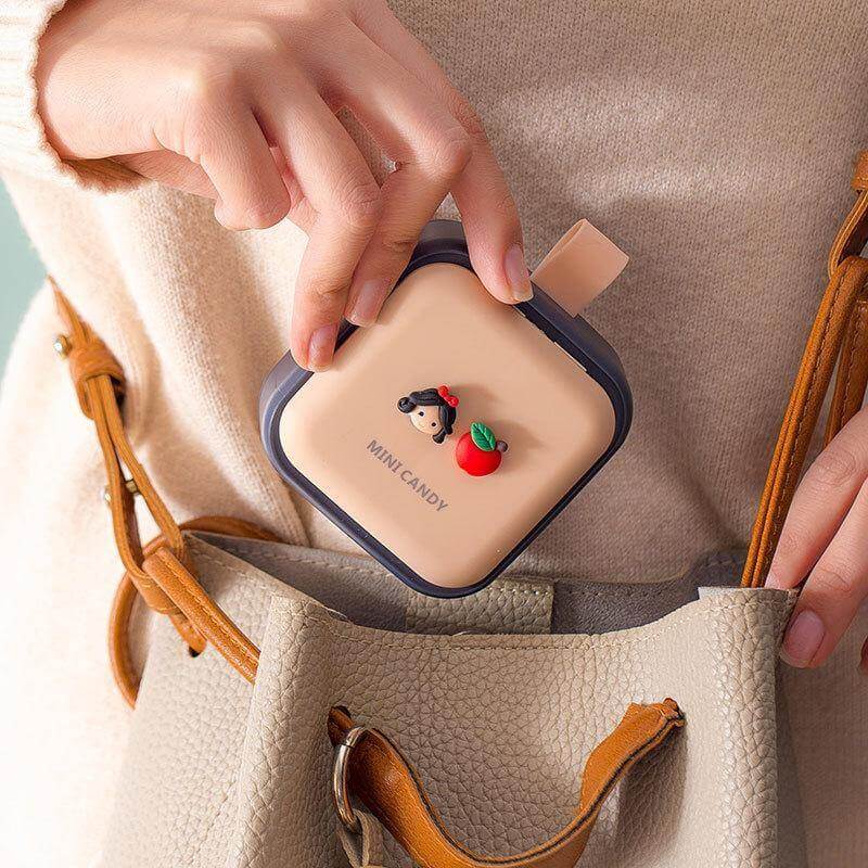 Cute Cartoon Style Pill Case Organizer