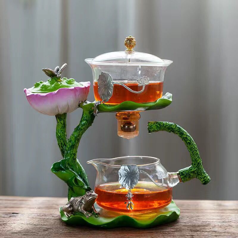 Mystic Lotus Incense Teapot