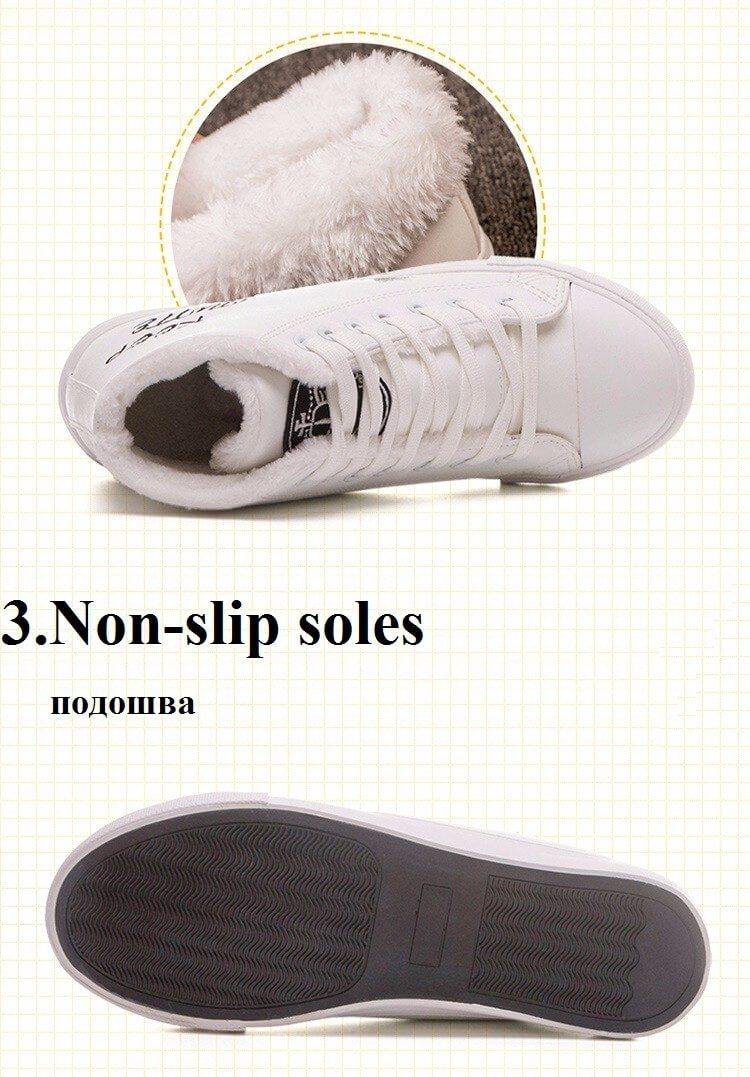 Low Ankle Fashion Winter Boots Sneakers