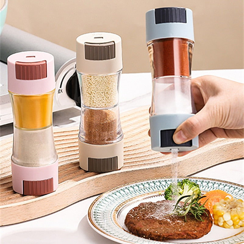 Double Head Sealed Seasoning Saver Dispenser