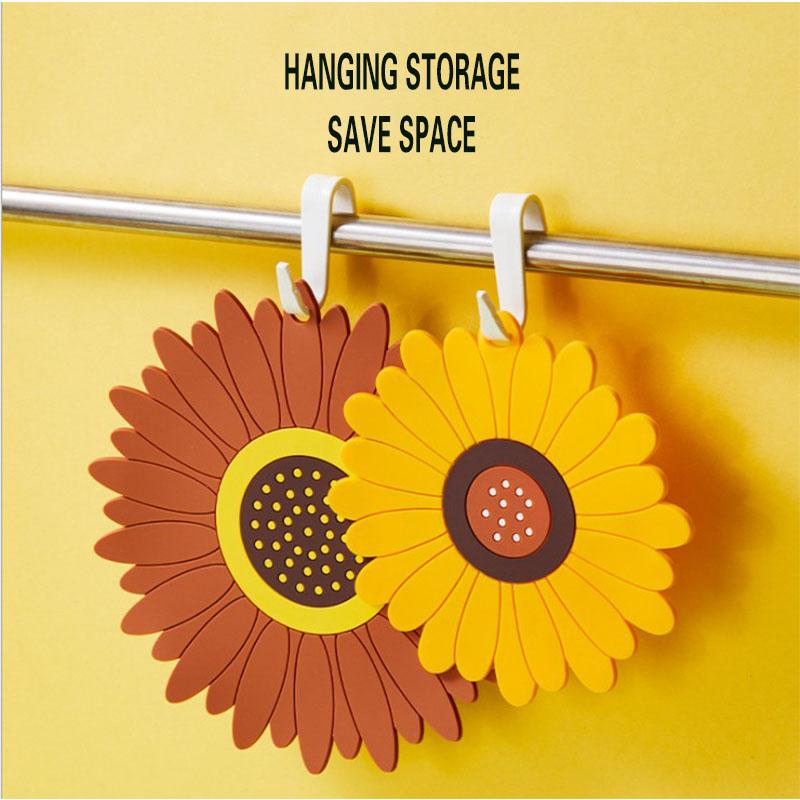 Multifunctional Sunflower Table Mat Coaster