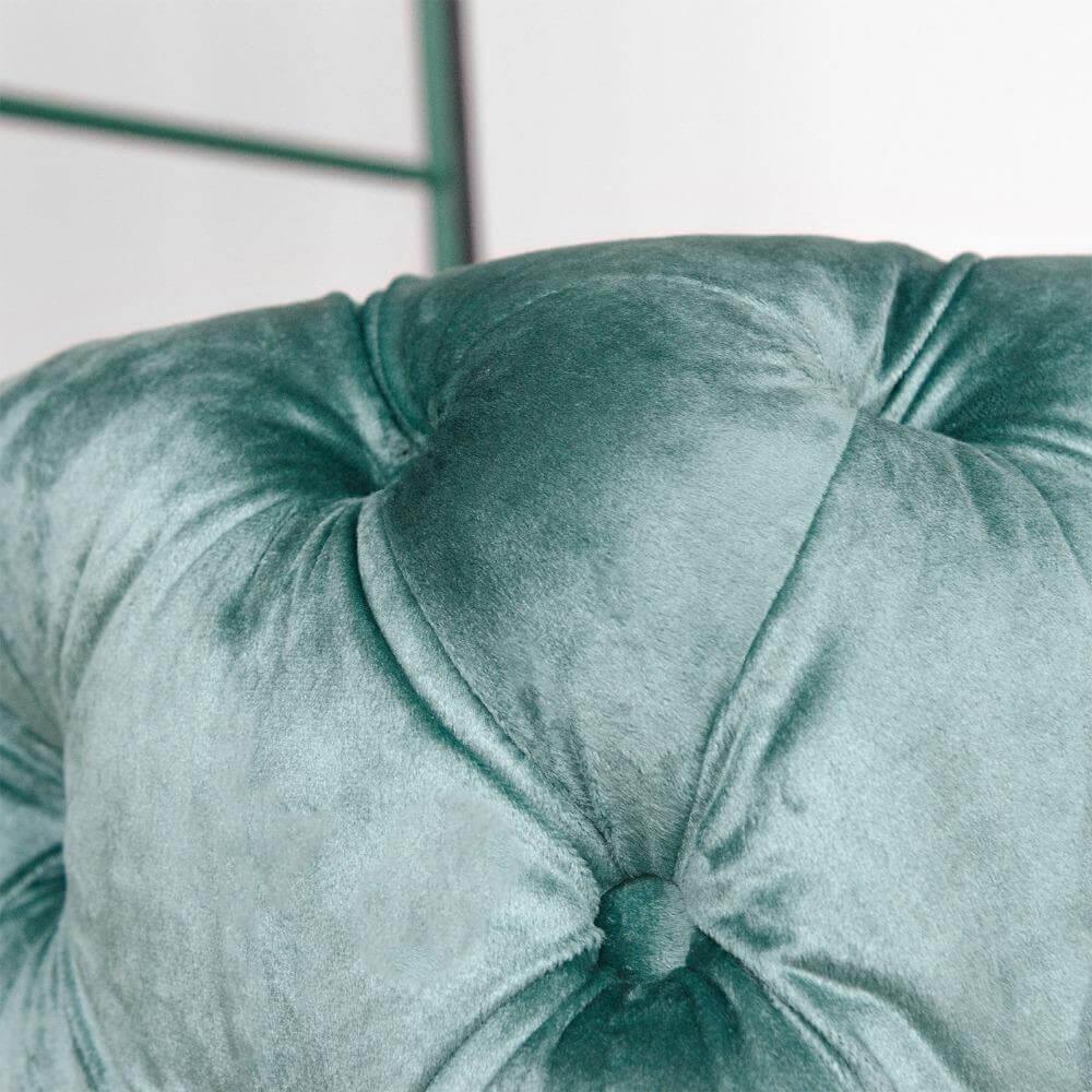 Modern Velvet Ottoman footstool