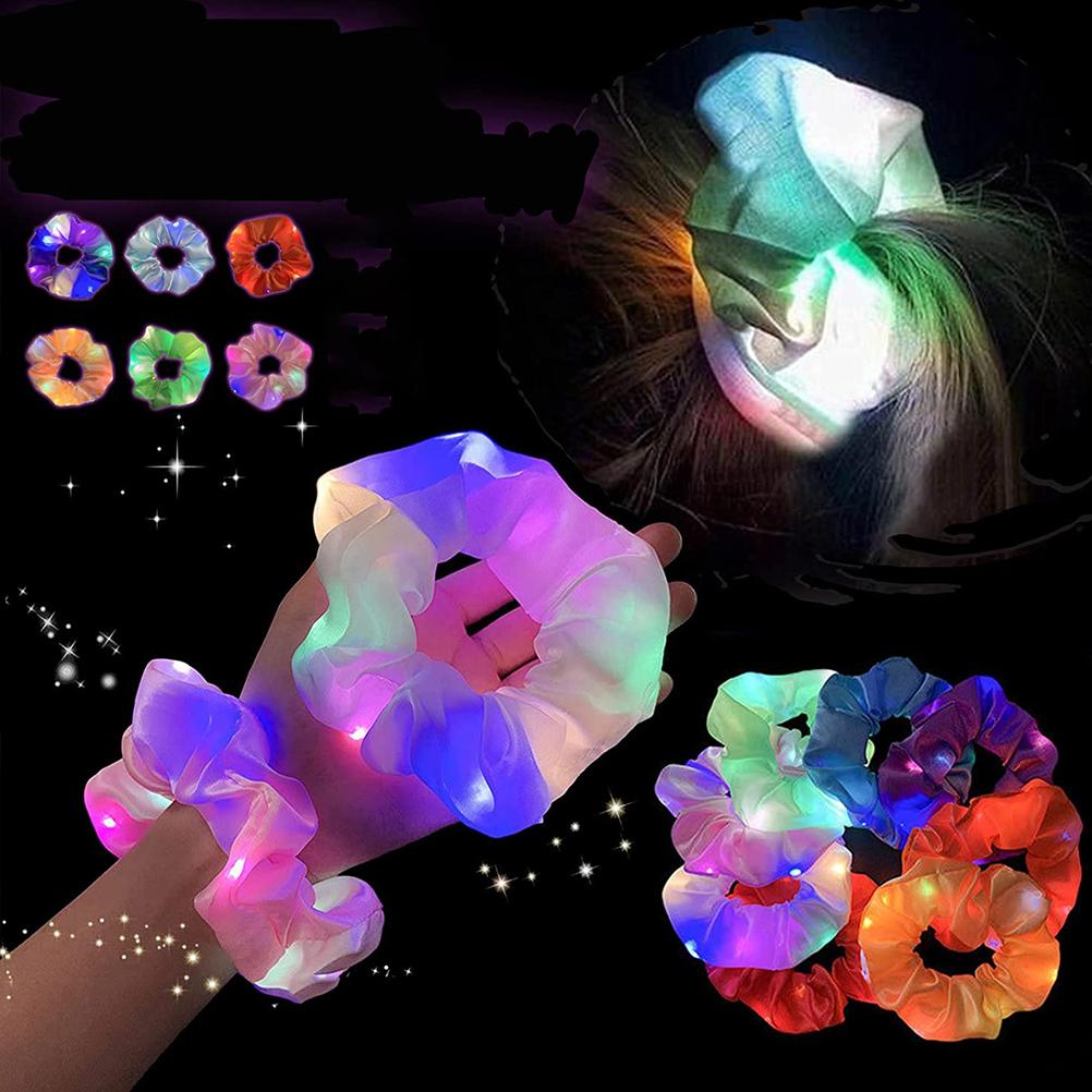 LED Hair Scrunchies