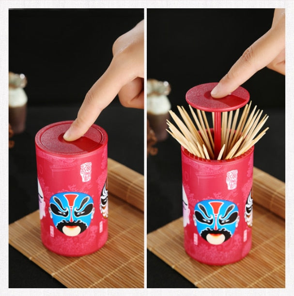 Creative Automatic Pop-up Toothpick Dispenser