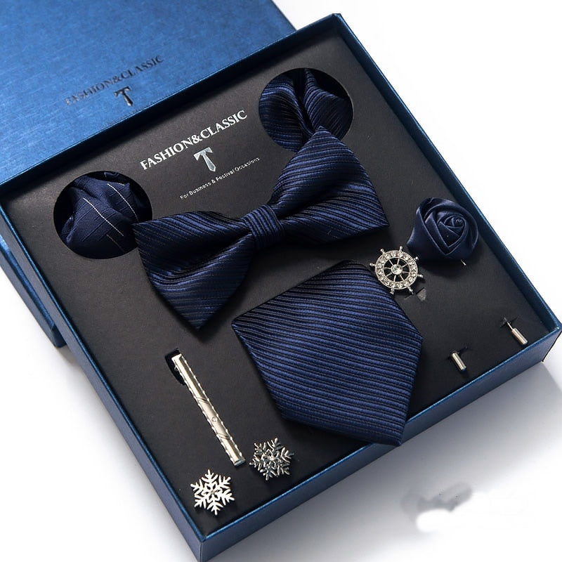 Men Tie Set Luxury Gift Box