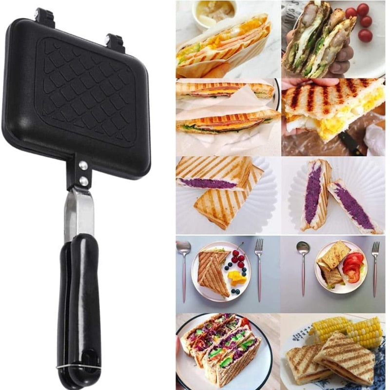 Double Sided Non-Stick Sandwich Maker Pan