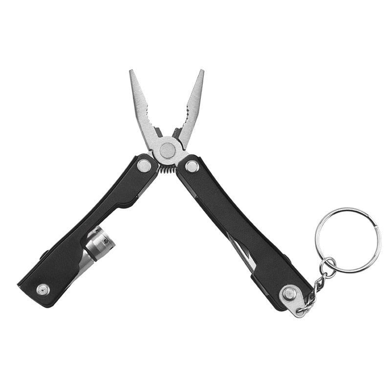 9in1 Explorers Aluminum Keychain Multitool