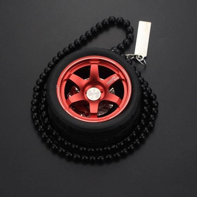 Cool Wheel Keychain Car Accessories