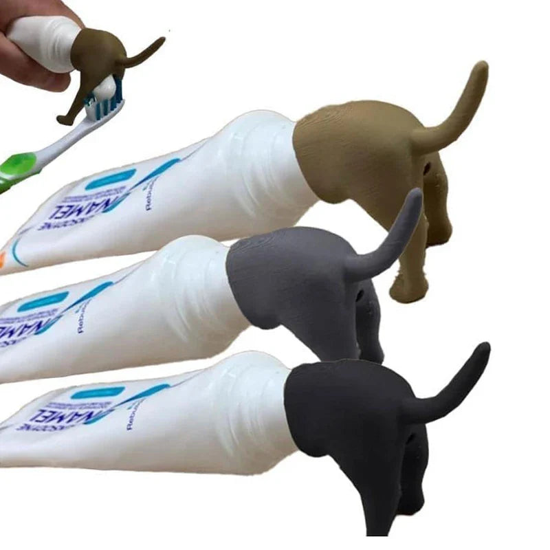 Dog Butt Creative Toothpaste Dispenser