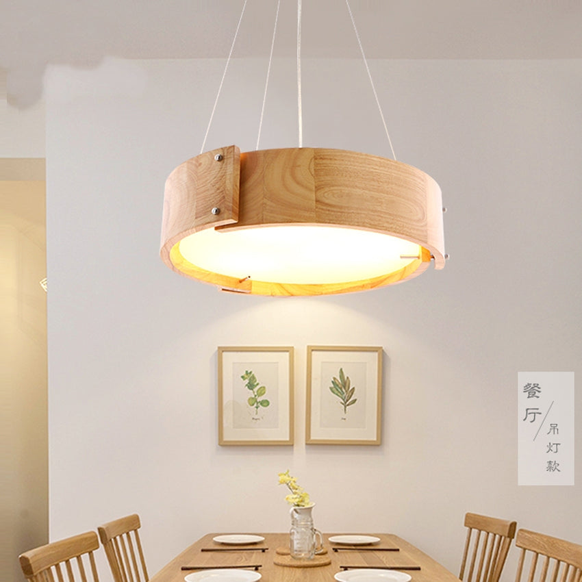 Nordic Wooden Luxury Select LED Pendant Light