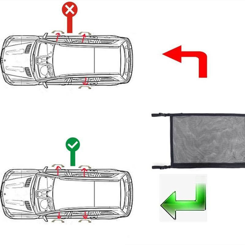 Car Ceiling Storage Net Pocket