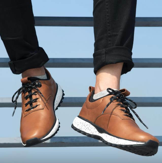 Leather Antibacterial Outdoor Casual Men Shoe