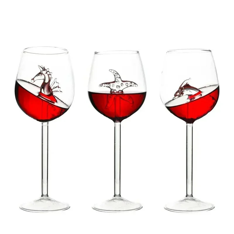 Sea Animals Dolphin Seahorse Starfish Glasses