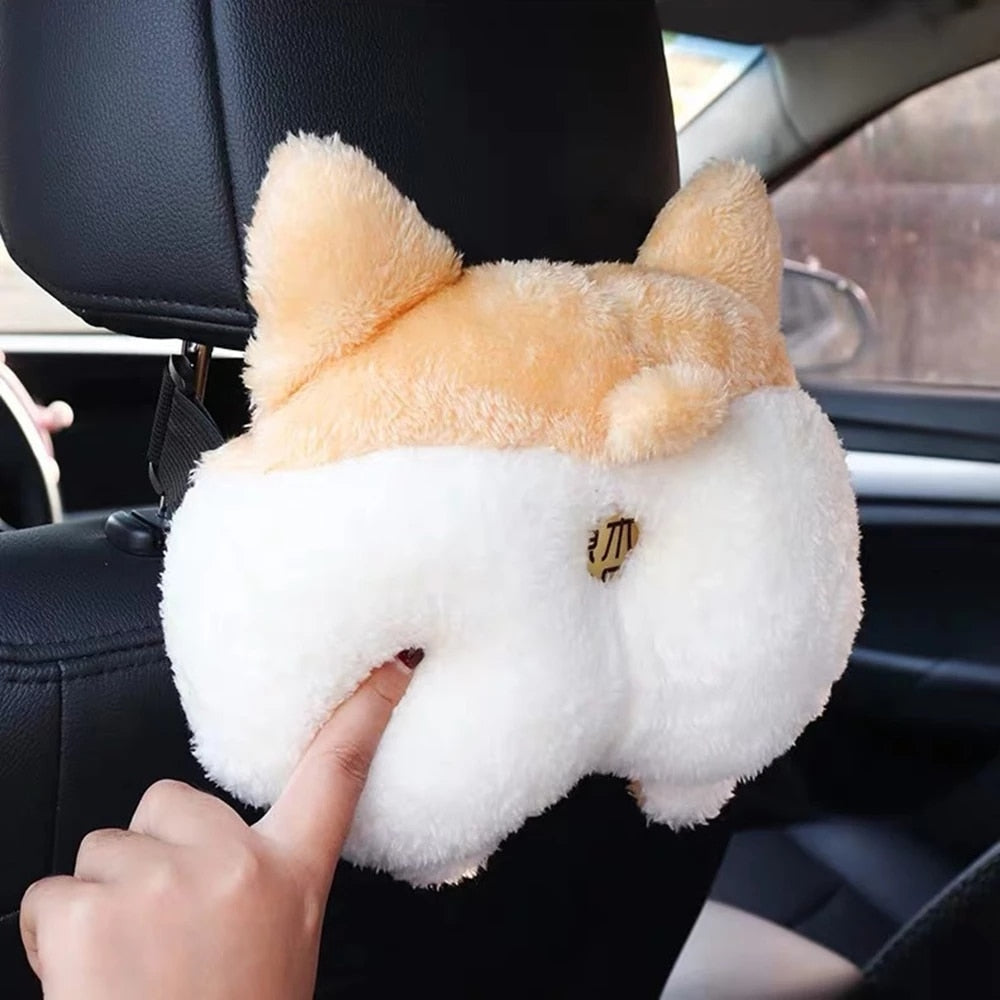 Cute Pet Butt Tissue Box