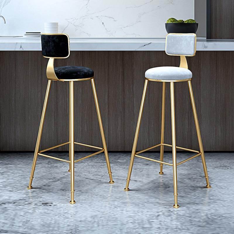 Nordic Modern Iron Bar Stool