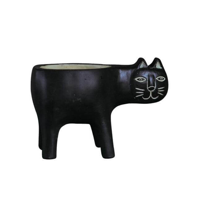 Lovely Ceramic Cat Plant Vase