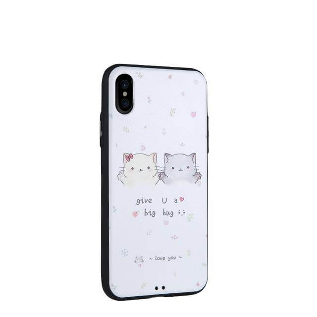 High Quality 3D Relief Print Soft Iphone X Case