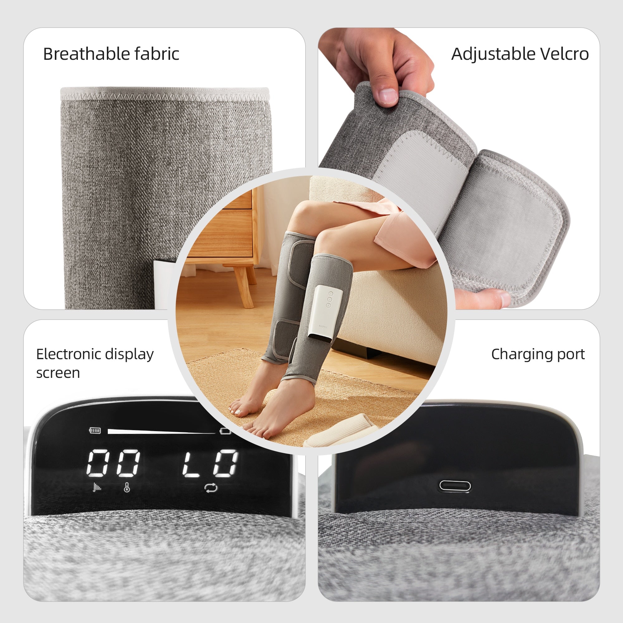 Air Wave Wireless Leg Massager