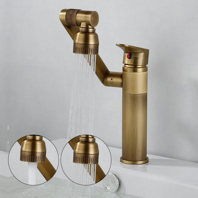 Elegant Luxury Rotating Basin Faucet