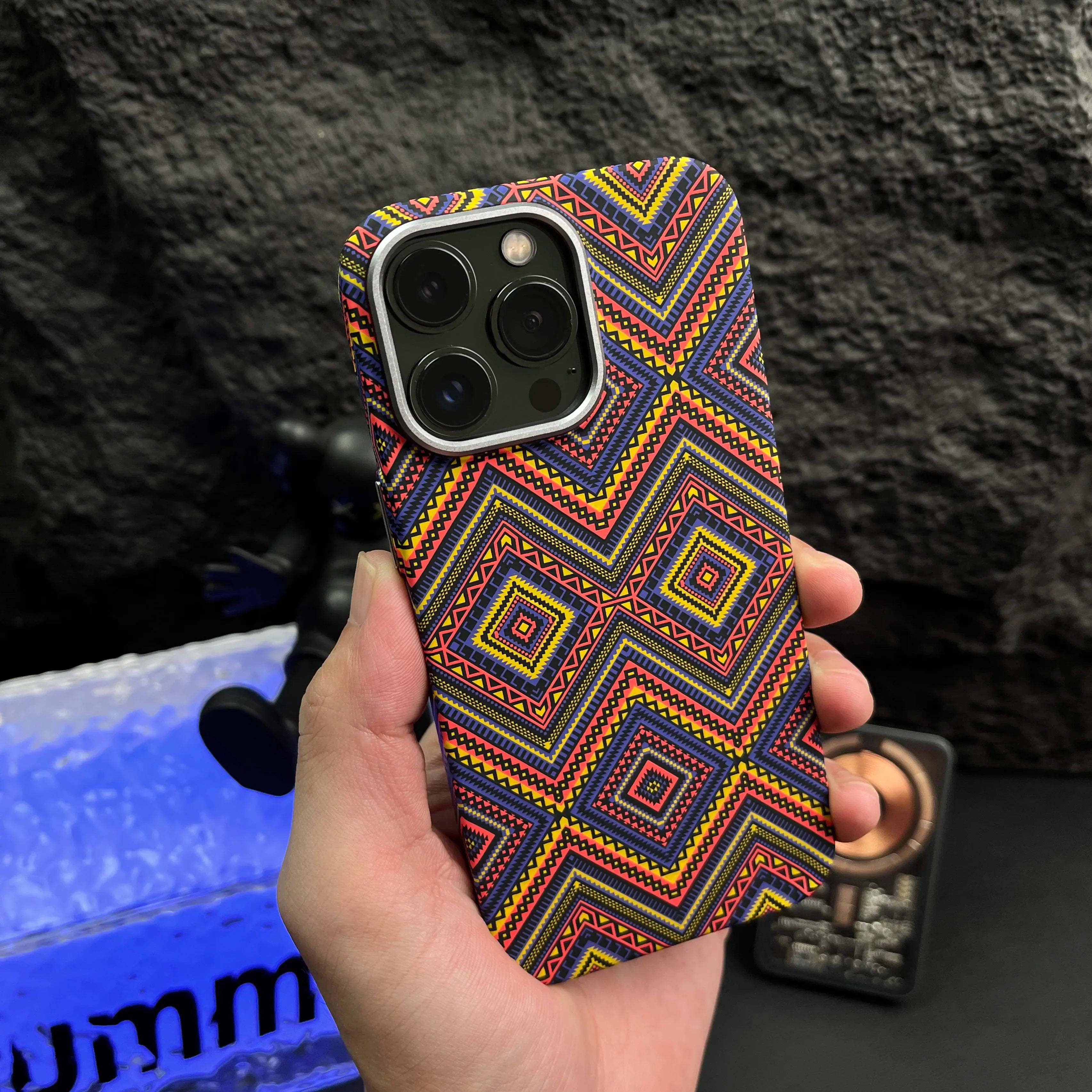 Carbon Weave Sleek Texture iPhone Case