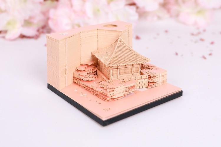 Creative 3D Ancient Architectural Creative Paper