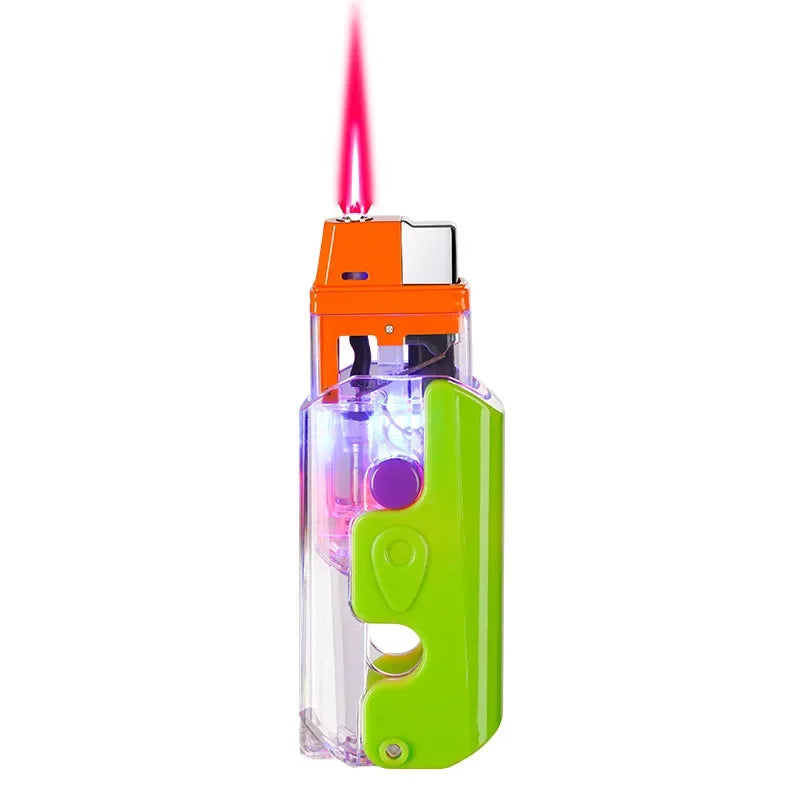 Flameless Fire Starter Retractable Windproof Lighter