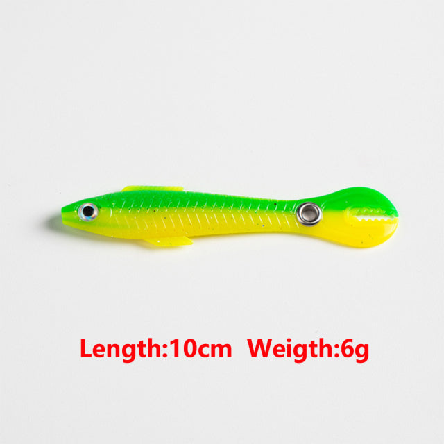 Realistic Reflective Soft Fishing Artificial Bait