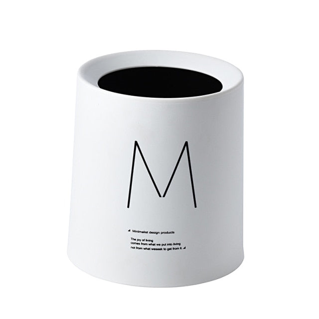 Nordic Desktop Double-Layer Mini Trash Can