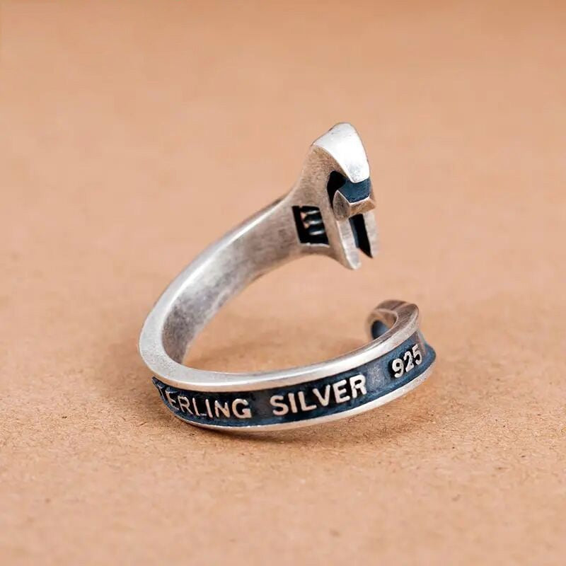 Retro Adjustable Wrench Ring