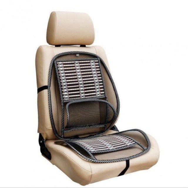 Universal Comfortable Bamboo Car Cushion