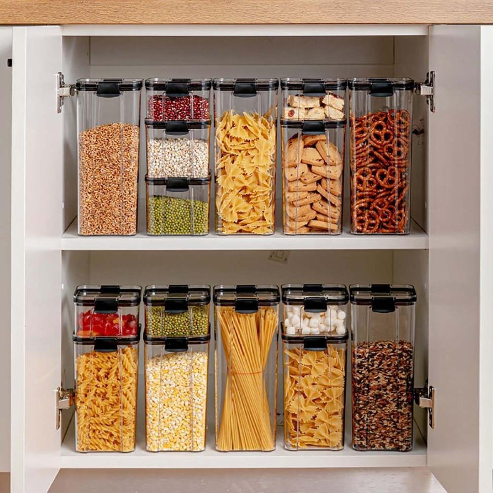 Transparent Grain Food Storage Container