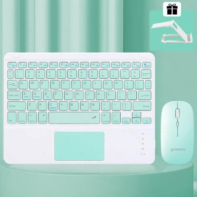 Bluetooth Mini Thin Keyboard Mouse Set