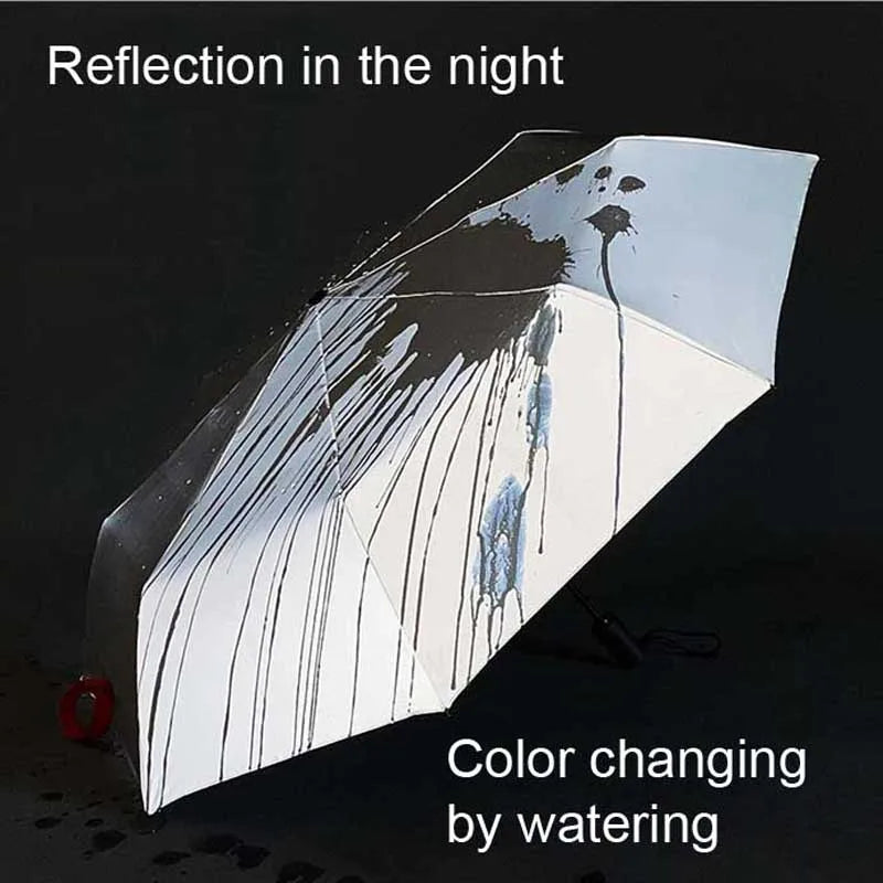 Rainbow Reflective Color-Changing Umbrella