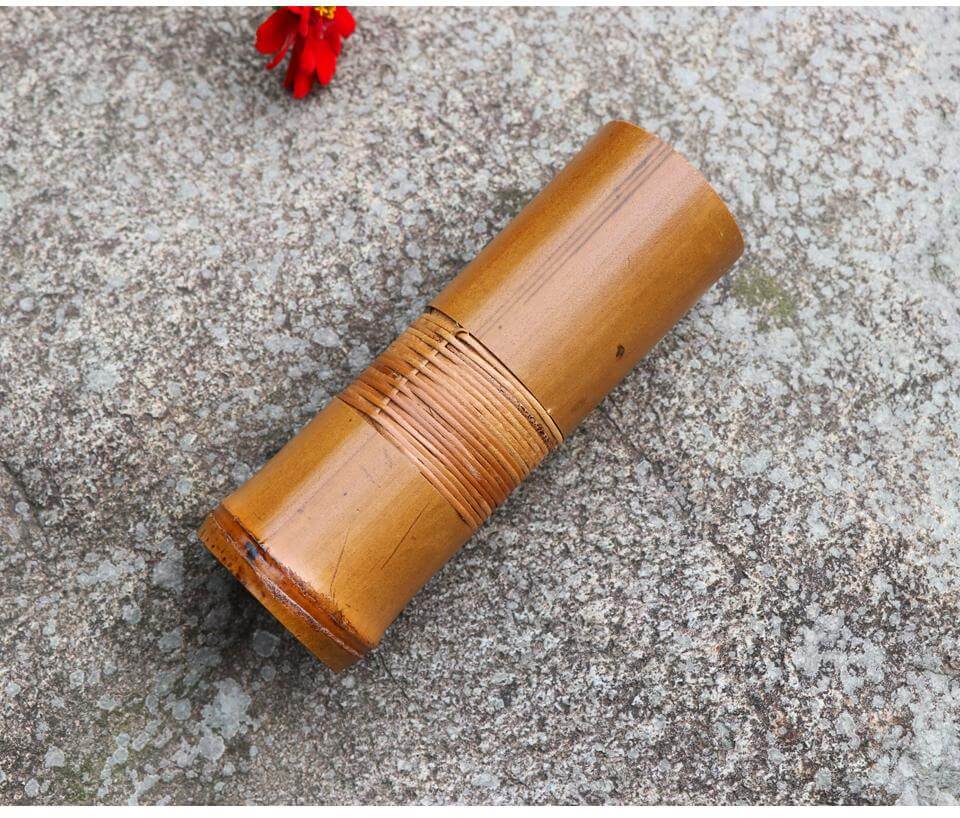 Japanese Handmade Bamboo Flower Vase