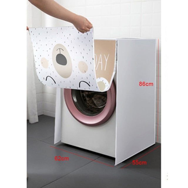 Waterproof Washing Machine Animals Dust Cover