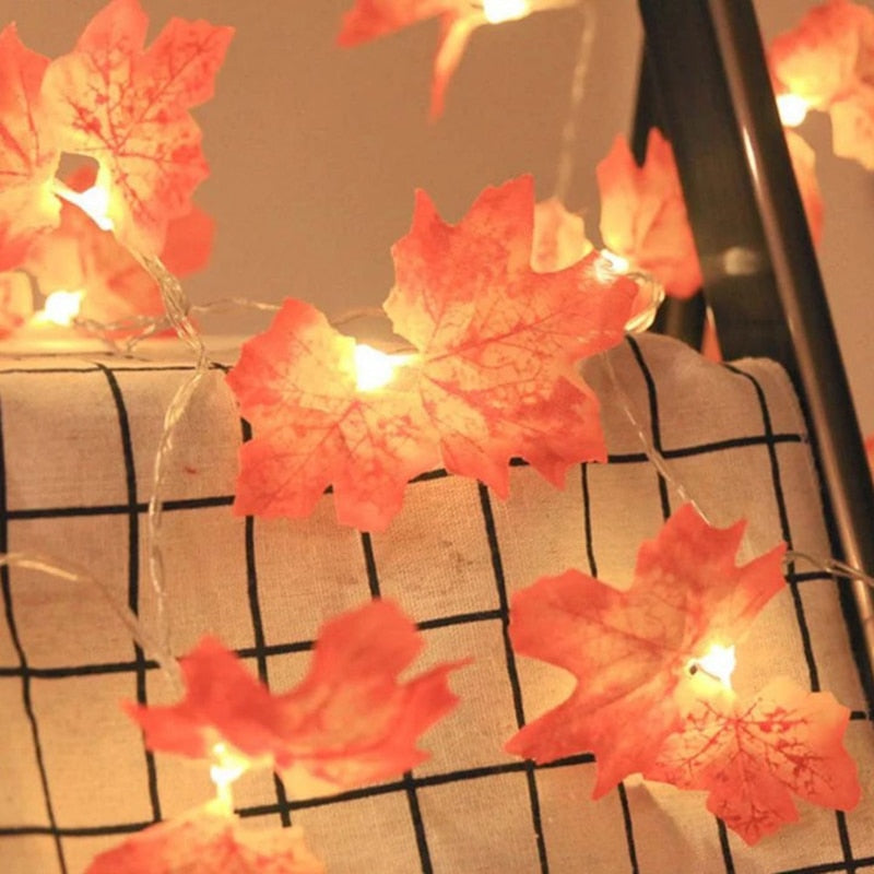 Fairy Autumn Leaves Light Set