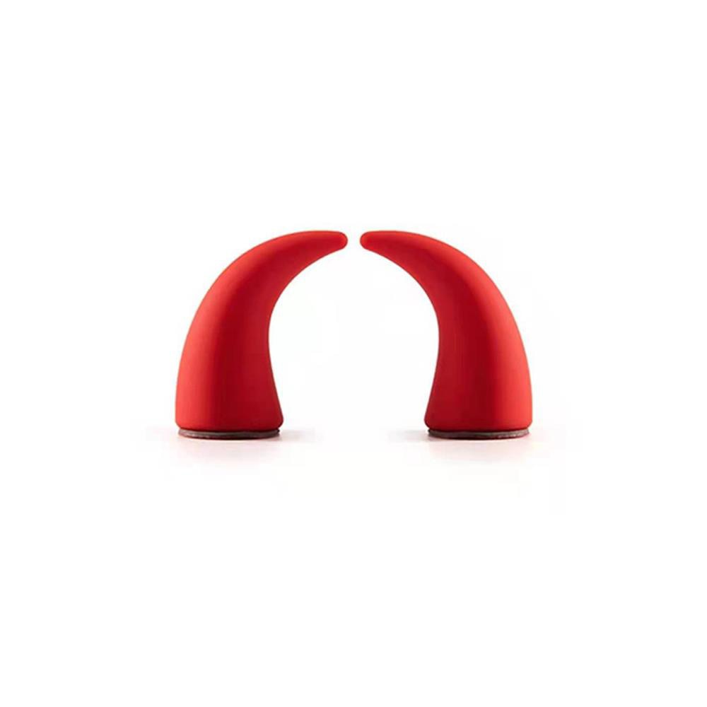 3D Devil Horns Car Dashboard Accessory