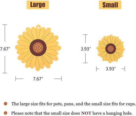 Multifunctional Sunflower Table Mat Coaster