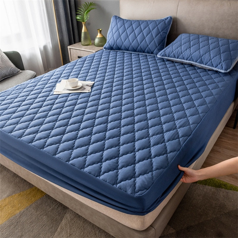 Anti-Slip Waterproof Mattress Cover