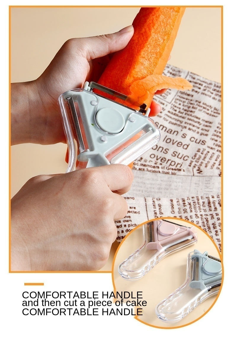 Magic Multi-Blade Triangle Vegetable Peeler