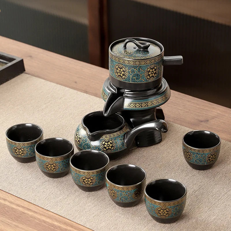 Mystic Sip Kung-Fu Ceramic Tea Set