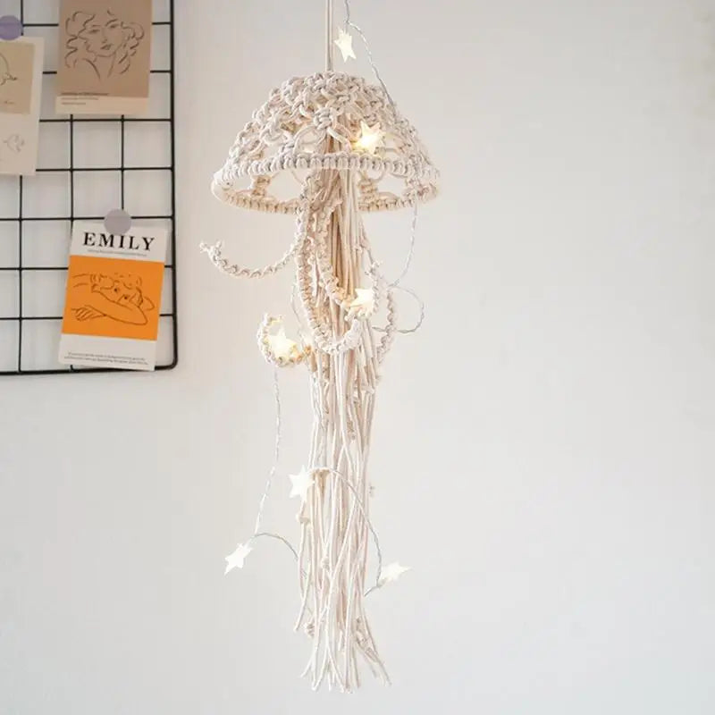 Artistic Jellyfish Dream Catcher Handmade Lamp