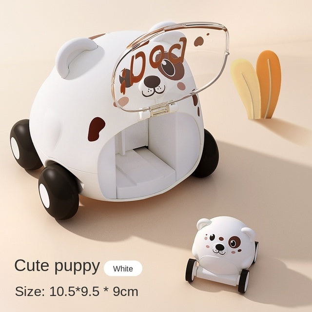 Interactive Baby Cartoon Toy Car