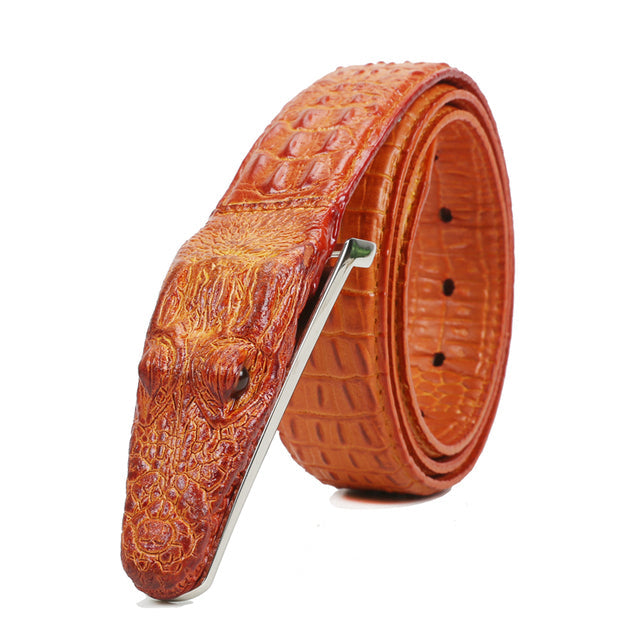 Luxo Crocodile Belt