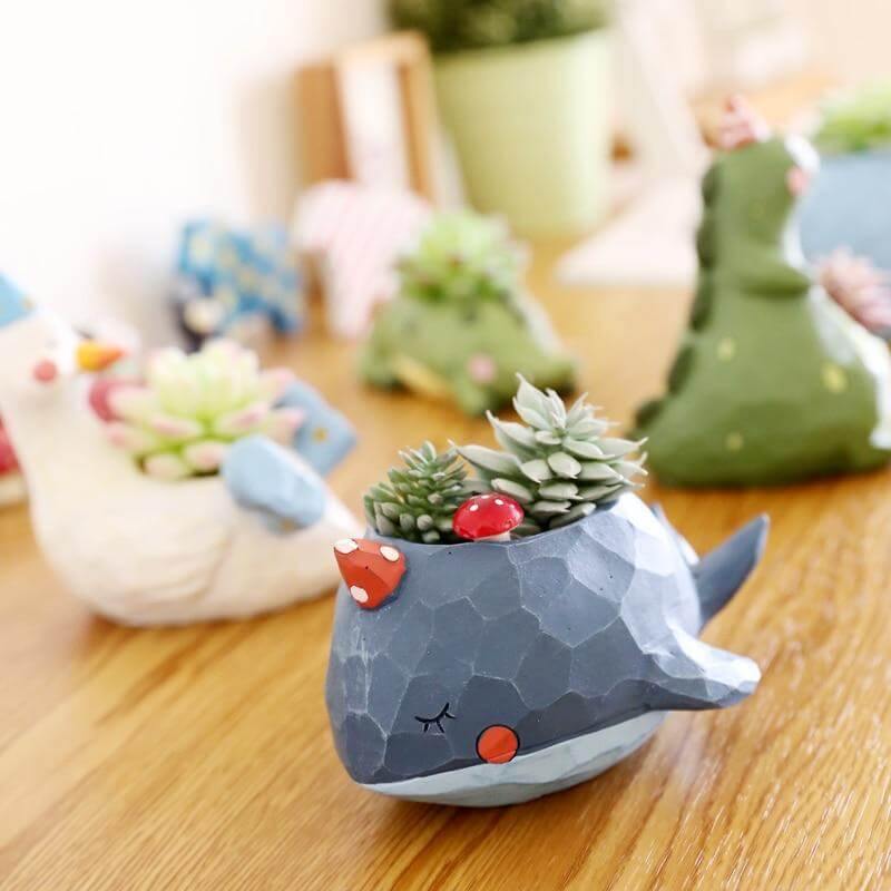 Creative Animals Mini Decorative Flower Pots