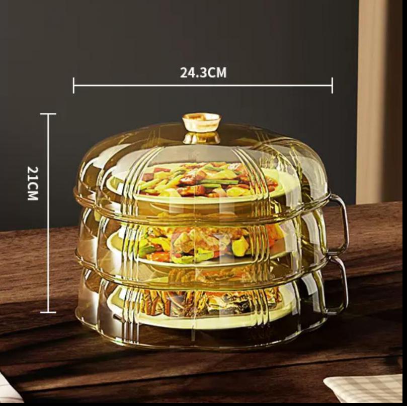 Heat Protector Stackable Food Cover