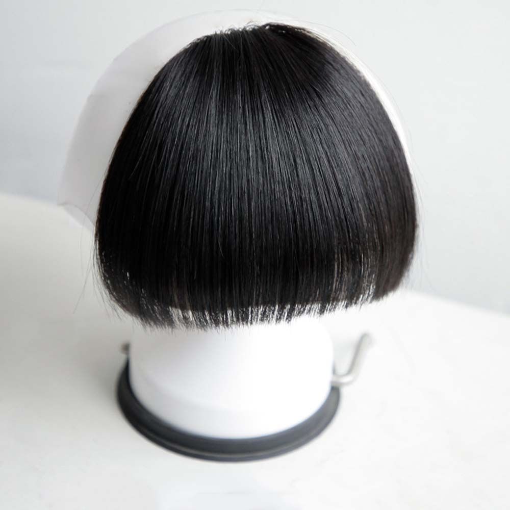 Clip-On Natural Look Synthetic Hair Bangs