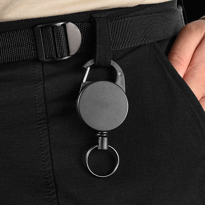 Multipurpose Retractable Keychain Holder